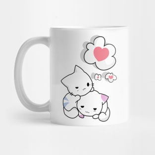 Kitties in love. Mug